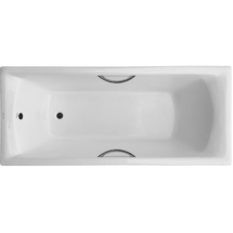 Чугунная ванна Luxus Grand Plus 180х75 с отверстиями для ручек - фото, отзывы, цена