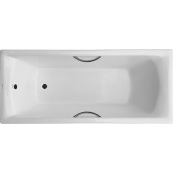 Чугунная ванна Luxus Grand Plus 180х75 с отверстиями для ручек - фото, отзывы, цена
