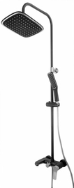 Душевая система со смесителем Esko, ST200Black - фото, отзывы, цена