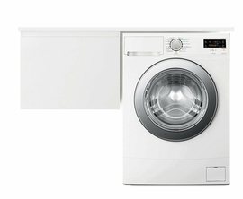 Тумба с раковиной Эстет Dallas Luxe 1200х482, левосторонняя, подвесная, 1 ящик, ФР-00001925 - фото, отзывы, цена