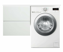 Тумба с раковиной Эстет Dallas Luxe 1150х482, левосторонняя, подвесная, 2 ящика, ФР-00002296 - фото, отзывы, цена