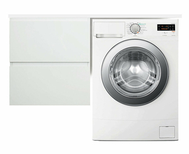 Тумба с раковиной Эстет Dallas Luxe 1000х482, правосторонняя, подвесная, 2 ящика, ФР-00002314 - фото, отзывы, цена