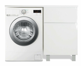 Тумба с раковиной Эстет Dallas Luxe 1400х482, правосторонняя, напольная, 2 ящика, ФР-00002907 - фото, отзывы, цена