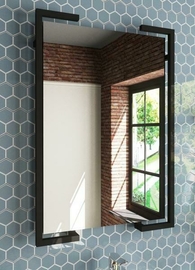 Зеркало Эстет Comfort Loft 850х65x590, черное, ФР-00003603 - фото, отзывы, цена
