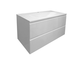 Тумба с раковиной Эстет Malta 100, подвесная, 2 ящика, ФР-00007060 - фото, отзывы, цена