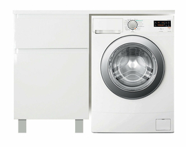 Тумба с раковиной Эстет Dallas Luxe 1050х482, левосторонняя, напольная, 2 ящика, ФР-00009666 - фото, отзывы, цена