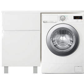 Тумба с раковиной Эстет Dallas Luxe 150, левосторонняя, напольная, 2 ящика, ФР-00009681 - фото, отзывы, цена