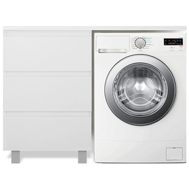 Тумба с раковиной Эстет Dallas Luxe 150, левосторонняя, напольная, 3 ящика, ФР-00009683 - фото, отзывы, цена