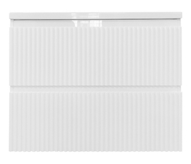 Тумба подвесная Эстет Wave 105 с раковиной Bali 90, 2 ящика, 900х450 - фото, отзывы, цена