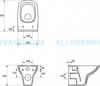 Унитаз подвесной Cersanit CARINA CLEAN ON безободковый с микролифтом - фото, отзывы, цена