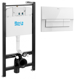 Инсталляция Roca Active WC + клавиша смыва белая A8901170B0 - фото, отзывы, цена