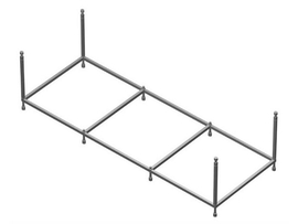 Каркас для акриловых ванн AM.PM Spirit 180х80 см, W72A-180-080W-R2 - фото, отзывы, цена