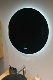 Зеркало Jorno Solo 60 с подсветкой и часами - фото, отзывы, цена