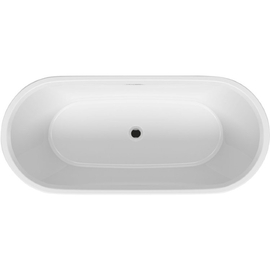 Ванна акриловая Riho Inspire 160х75 Velvet White, BD1010500000000 - фото, отзывы, цена