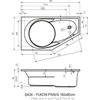 Ванна акриловая Riho Yukon R Plug and Play, BD7400500000000 - фото, отзывы, цена