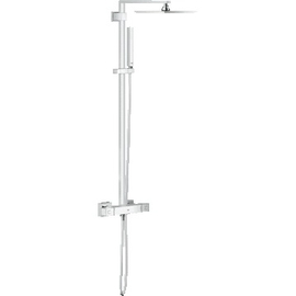 Душевая система Grohe Grohtherm Cube, с термостатом, цвет хром, 26087000 - фото, отзывы, цена
