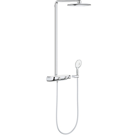 Душевая система Grohe SmartControl, с термостатом, цвет хром/белый, 26361000 - фото, отзывы, цена