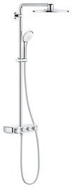 Душевая система Grohe SmartControl, поворотная с термостатом, цвет хром, 26507000 - фото, отзывы, цена