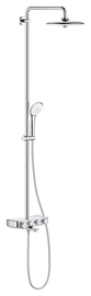 Душевая система Grohe SmartControl, поворотная с термостатом, с изливом, цвет хром, 26510000 - фото, отзывы, цена