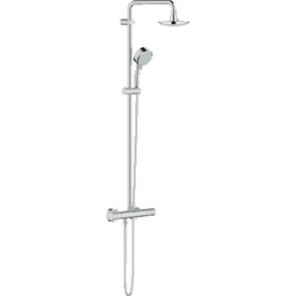 Душевая система Grohe Tempesta Cosmopolitan, поворотная с термостатом, цвет хром, 27922000 - фото, отзывы, цена