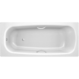 Ванна стальная BLB UNIVERSAL HG 160х70 с отверстиями под ручки - фото, отзывы, цена