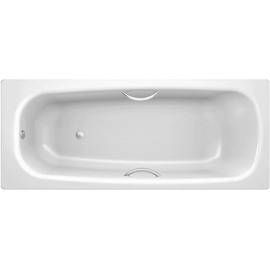 Ванна стальная BLB UNIVERSAL HG 170x70 с отверстиями под ручки - фото, отзывы, цена