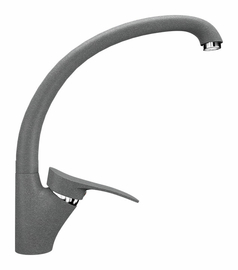 Смеситель для кухонной мойки Ulgran U-001, графитовый, U-001-342 - фото, отзывы, цена