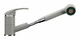 Смеситель для кухонной мойки Ulgran U-002, серый, U-002-310 - фото, отзывы, цена