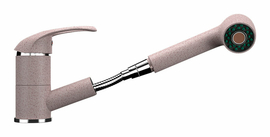 Смеситель для кухонной мойки Ulgran U-002, розовый, U-002-315 - фото, отзывы, цена