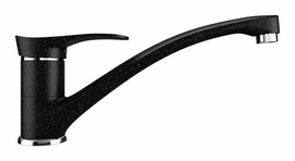 Смеситель для кухонной мойки Ulgran U-003, черный, U-003-308 - фото, отзывы, цена