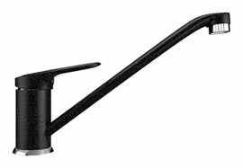 Смеситель для кухонной мойки Ulgran U-004, черный, U-004-308 - фото, отзывы, цена