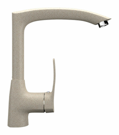 Смеситель для кухонной мойки Ulgran U-005, бежевый, U-005-328 - фото, отзывы, цена