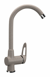 Смеситель для кухонной мойки Ulgran U-006, песочный, U-006-302 - фото, отзывы, цена