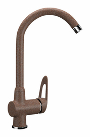 Смеситель для кухонной мойки Ulgran U-006, терракот, U-006-307 - фото, отзывы, цена