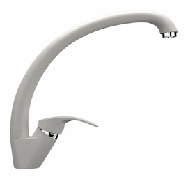 Смеситель для кухонной мойки Ulgran U-007, белый, U-007-331 - фото, отзывы, цена