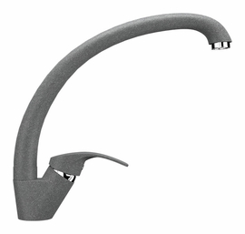 Смеситель для кухонной мойки Ulgran U-007, графитовый, U-007-342 - фото, отзывы, цена