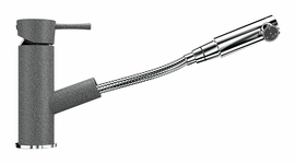 Смеситель для кухонной мойки Ulgran U-009, темно-серый, U-009-309 - фото, отзывы, цена