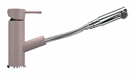 Смеситель для кухонной мойки Ulgran U-009, розовый, U-009-315 - фото, отзывы, цена