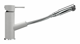 Смеситель для кухонной мойки Ulgran U-009, молочный, U-009-341 - фото, отзывы, цена