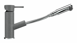 Смеситель для кухонной мойки Ulgran U-009, графитовый, U-009-342 - фото, отзывы, цена