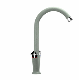 Смеситель для кухонной мойки Ulgran U-011, салатовый, U-011-303 - фото, отзывы, цена