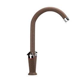 Смеситель для кухонной мойки Ulgran U-011, терракот, U-011-307 - фото, отзывы, цена