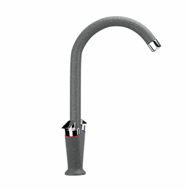 Смеситель для кухонной мойки Ulgran U-011, темно-серый, U-011-309 - фото, отзывы, цена