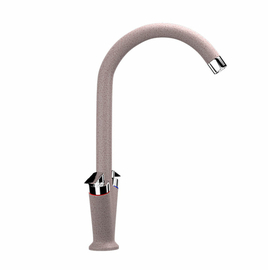 Смеситель для кухонной мойки Ulgran U-011, розовый, U-011-315 - фото, отзывы, цена