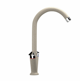 Смеситель для кухонной мойки Ulgran U-011, бежевый, U-011-328 - фото, отзывы, цена