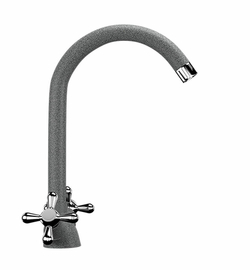 Смеситель для кухонной мойки Ulgran U-012, темно-серый, U-012-309 - фото, отзывы, цена