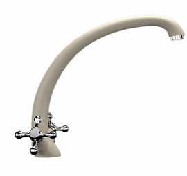 Смеситель для кухонной мойки Ulgran U-013, песочный, U-013-302 - фото, отзывы, цена