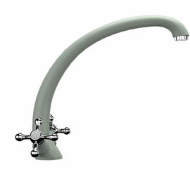 Смеситель для кухонной мойки Ulgran U-013, салатовый, U-013-303 - фото, отзывы, цена