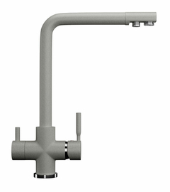 Смеситель для кухонной мойки Ulgran U-016, серый, U-016-310 - фото, отзывы, цена