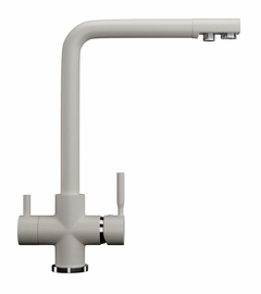 Смеситель для кухонной мойки Ulgran U-016, белый, U-016-331 - фото, отзывы, цена